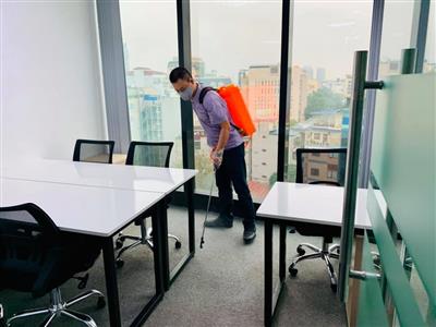 KHỬ TRÙNG DIỆT KHUẨN VĂN PHÒNG, PHÒNG NGỪA DỊCH BỆNH TẠI BELINK OFFICE
