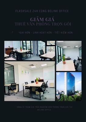 FLASH SALE: 24H CÙNG BELINK OFFICE - GIẢM GIÁ THUÊ VĂN PHÒNG TRỌN GÓI CHỈ TỪ 8 TRIỆU/ THÁNG